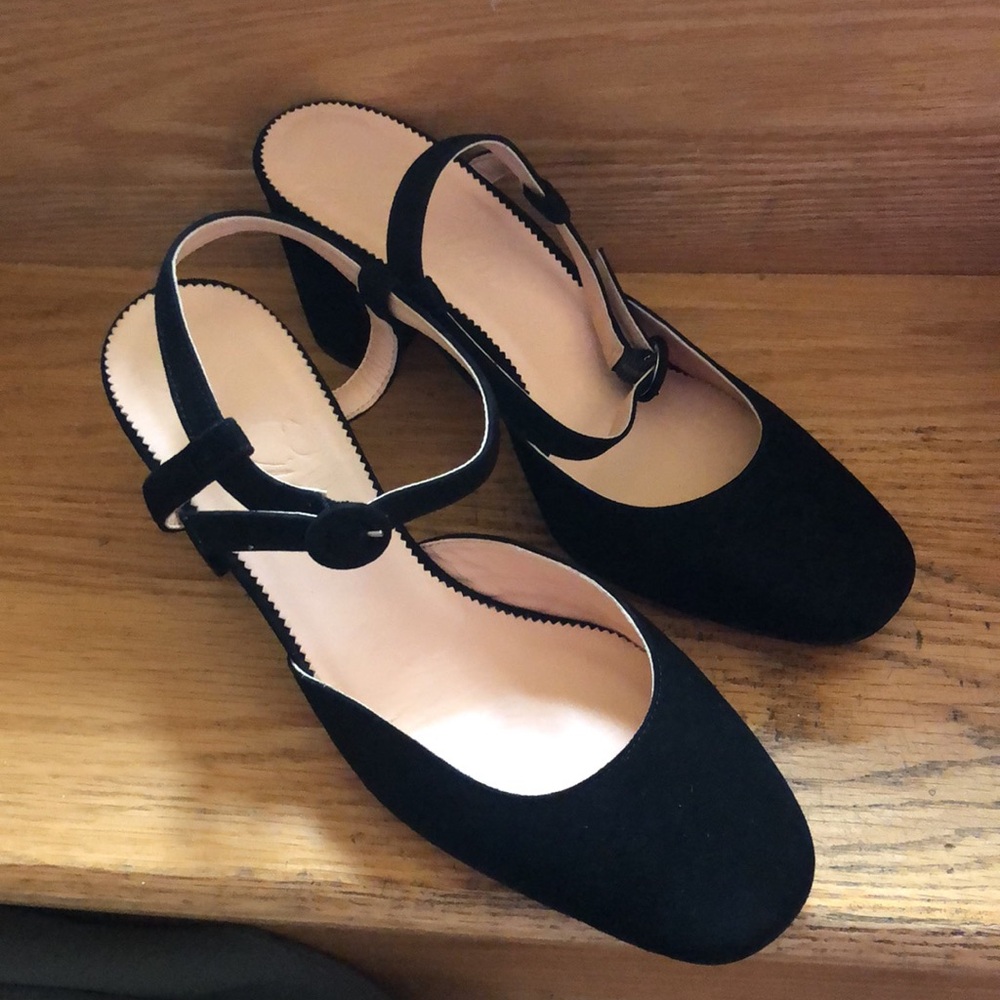 Brand New Black Sling Backs